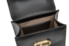 將圖片載入圖庫檢視器 LOEKA Objet 優雅牛皮迷你黑色手提肩背包