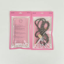 將圖片載入圖庫檢視器 ARNO 可拆式 編繩背帶透明手機殼_黃金藍