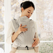 將圖片載入圖庫檢視器 DMANGD 透氣嬰兒背帶_米灰色