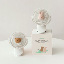 將圖片載入圖庫檢視器 CHEZ-BEBE 可愛動物隨行電風扇 2款