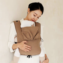 將圖片載入圖庫檢視器 DMANGD 透氣嬰兒背帶_摩卡棕
