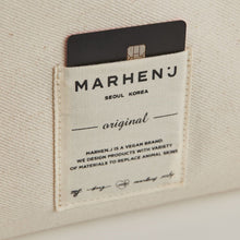 將圖片載入圖庫檢視器 MARHEN.J Lavie 米白色帆布托特包