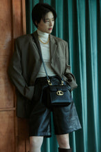 將圖片載入圖庫檢視器 LOEKA Objet 優雅牛皮迷你黑色手提肩背包