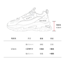 將圖片載入圖庫檢視器 AKIII CLASSIC Urban Tracker Freelock 復古深灰復刻機能老爹鞋