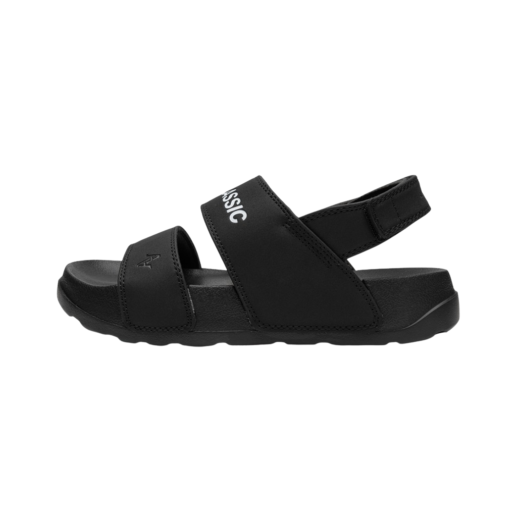 AKIII CLASSIC Quick Slide VER.2 全黑色魔術貼拖鞋