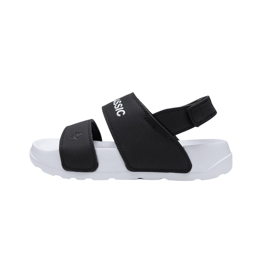 AKIII CLASSIC Quick Slide VER.2 黑白色魔術貼拖鞋