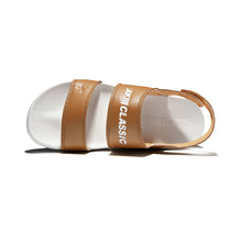 將圖片載入圖庫檢視器 AKIII CLASSIC Quick Slide 咖啡色魔術貼拖鞋