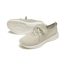 將圖片載入圖庫檢視器 AKIII CLASSIC Free Walk 米色輕量運動鞋