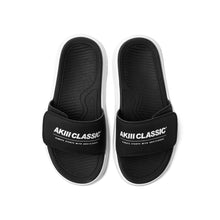 將圖片載入圖庫檢視器 AKIII CLASSIC Dual Cushioning Slide 三重軟墊全黑色拖鞋 (OMEGA X 政勳同款)