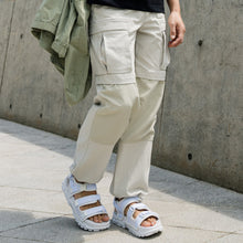 將圖片載入圖庫檢視器 AKIII CLASSIC Granada 雙魔鬼氈全白涼鞋