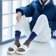 將圖片載入圖庫檢視器 AKIII CLASSIC Dual Cushioning Slide 三重軟墊奶油色拖鞋