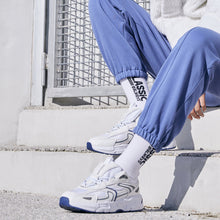 將圖片載入圖庫檢視器 AKIII CLASSIC Titan 白藍色厚底運動鞋 (DRIPPIN 周昌煜、宇宙少女 恩熙同款)