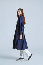 將圖片載入圖庫檢視器 ELLDU Underlay 黑色厚底帆布鞋