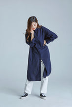 將圖片載入圖庫檢視器 ELLDU Underlay 黑色厚底帆布鞋