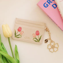 將圖片載入圖庫檢視器 D.LAB 一月生日花刺繡卡夾
