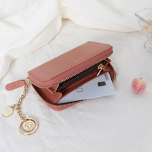 將圖片載入圖庫檢視器 D.LAB Viva 粉色牛皮皮夾