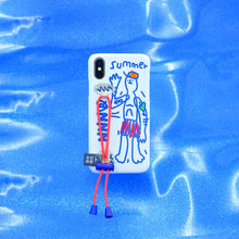 將圖片載入圖庫檢視器 SECOND UNIQUE NAME 夏日海灘彈力指套手機殼(TWICE志效著用款)