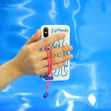 將圖片載入圖庫檢視器 SECOND UNIQUE NAME 夏日海灘彈力指套手機殼(TWICE志效著用款)