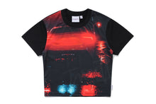 將圖片載入圖庫檢視器 TARGETTO City Light 城市霓虹黑色短版T恤 (tripleS 裕彬同款)