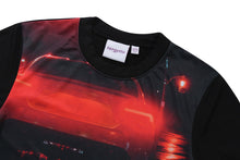 將圖片載入圖庫檢視器 TARGETTO City Light 城市霓虹黑色短版T恤 (tripleS 裕彬同款)