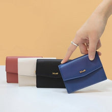 將圖片載入圖庫檢視器 D.LAB Merlin 藍色牛皮卡夾