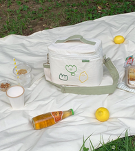 將圖片載入圖庫檢視器 SECOND MORNING 綠花園可背式防水保冷袋