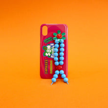 將圖片載入圖庫檢視器 SECOND UNIQUE NAME 夏日藍串珠指套手機殼