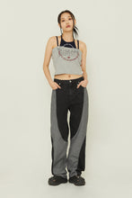 將圖片載入圖庫檢視器 TARGETTO Layered Halterneck 無袖吊帶灰色背心 (Dreamcatcher 裕賢、(G)I-DLE 小娟同款)