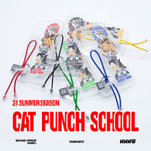 將圖片載入圖庫檢視器 SECOND UNIQUE NAME 貓貓藍色彈力指套手機殼