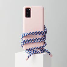 將圖片載入圖庫檢視器 ARNO M 可拆式 編繩背帶手機殼_日常粉色