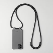 將圖片載入圖庫檢視器 ARNO M 可拆式 編繩背帶手機殼_深灰色