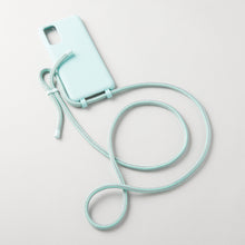 將圖片載入圖庫檢視器 ARNO M 可拆式 編繩背帶手機殼_薄荷綠色