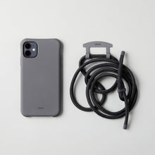 將圖片載入圖庫檢視器 ARNO M 可拆式 編繩背帶手機殼_深灰色