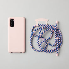 將圖片載入圖庫檢視器 ARNO M 可拆式 編繩背帶手機殼_日常粉色