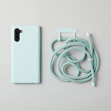 將圖片載入圖庫檢視器 ARNO M 可拆式 編繩背帶手機殼_薄荷綠色