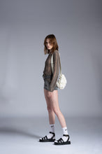 將圖片載入圖庫檢視器 MARHEN.J Popcorn Swing Mini 個性街頭爆米花奶油白側背包