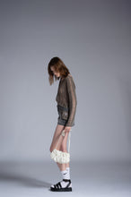 將圖片載入圖庫檢視器 MARHEN.J Popcorn Swing Mini 個性街頭爆米花奶油白側背包