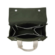 將圖片載入圖庫檢視器 MARHEN.J Roy Mini 墨綠色帆布包