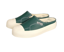 將圖片載入圖庫檢視器 POSE GANCH Master 綠色穆勒懶人帆布拖鞋