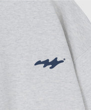 將圖片載入圖庫檢視器 NIEEH 煙火Oversize 灰色圓領衛衣/大學T(BLACKPINK JENNIE同款)