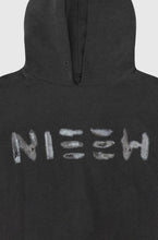 將圖片載入圖庫檢視器 NIEEH Oversize 深灰色連帽上衣/帽T(BLACKPINK JENNIE、ROSÉ同款)