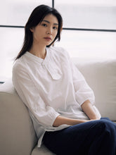 將圖片載入圖庫檢視器 DOLSILNAI 唐衣設計七分袖上衣 (2色)