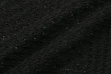 將圖片載入圖庫檢視器 TARGETTO Crochet Bolero 黑色針織衫