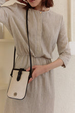 將圖片載入圖庫檢視器 DEPOUND 象牙白牛皮迷你側背包(車正元同款)