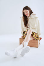 將圖片載入圖庫檢視器 GRIMPER Stick Glazed 白色厚底運動鞋