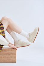 將圖片載入圖庫檢視器 GRIMPER Stick Glazed 米色厚底運動鞋