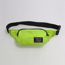 將圖片載入圖庫檢視器 OVER LAB Another High 螢光綠環保斜垮腰包