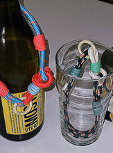 將圖片載入圖庫檢視器 MCRN 手機夾片+手腕掛繩天藍混色 組合