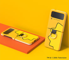 將圖片載入圖庫檢視器 SLBS 辛普森一家系列 花枝指環手機殼 Galaxy Z Flip4