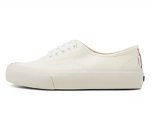 將圖片載入圖庫檢視器 ELLDU Toe-Easy 白色厚底帆布鞋